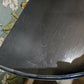 Reproduction Maison Demi Lune Console in black, manufactured by Gallery Direct Ltd