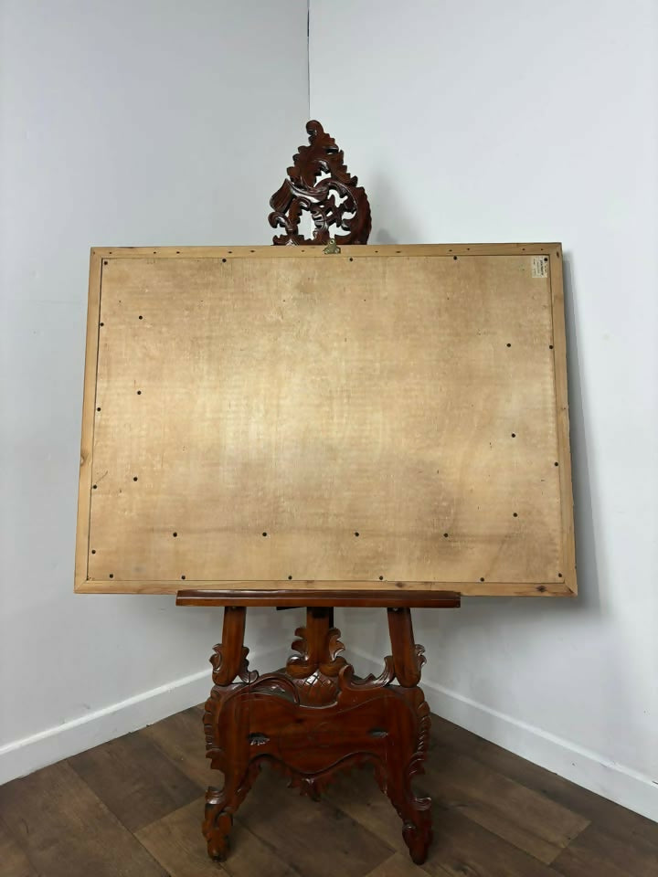 Contemporary Pine Rectangular Mirror