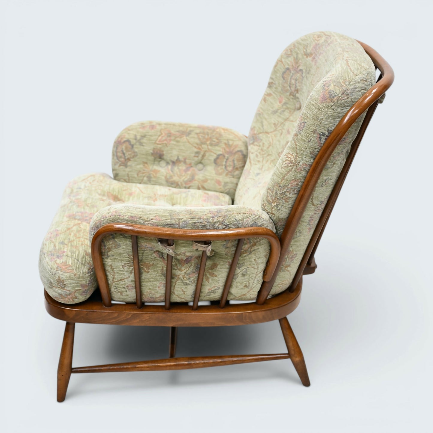 Ercol Jubilee Easy Chair Armchair Golden Dawn Good Webbing VGC FREE UK Delivery