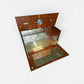 Vintage Art Deco Walnut Cocktail Cabinet | Mid Century Drinks Bar Cupboard