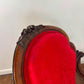 Victorian Mahogany Show Frame Easy Armchair