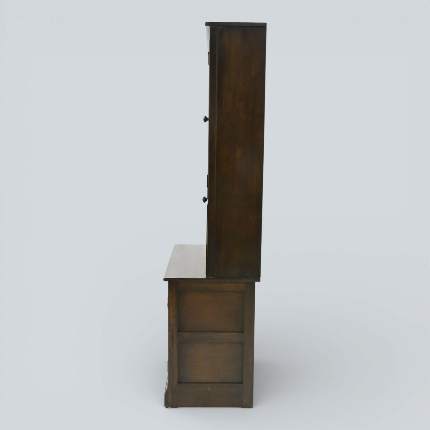 Ercol Mural Wall Unit Display/Drinks Cabinet Dark Finish FREE UK Delivery*