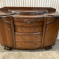 Lifetime Furniture Company Vintage Art Deco sideboard or buffet cabinet