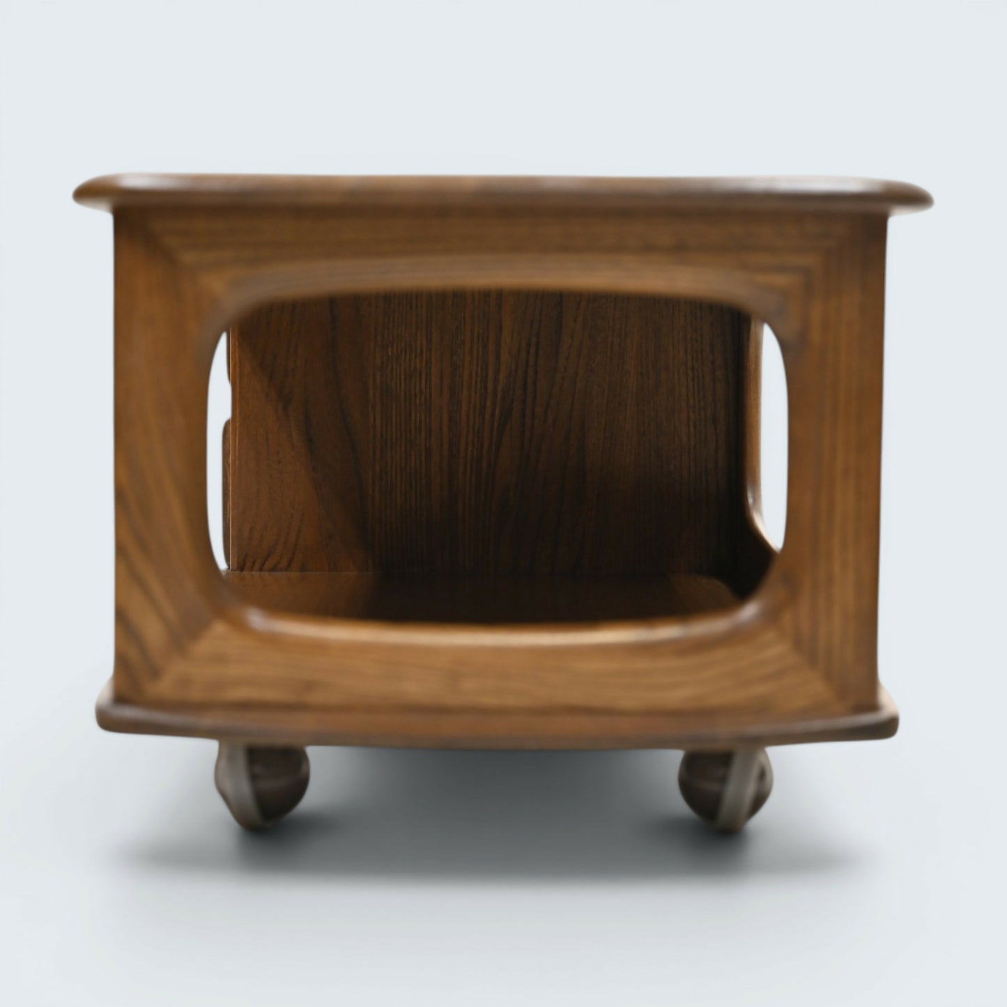 Ercol Minerva Coffee Table On Casters 2 Drawers Golden Dawn EXC FREE UK Delivery