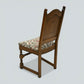 6 Old Charm Premium Dining Chairs Light Oak Studded Upholstery FREE UK Delivery*