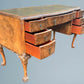 Good Quality Burr Walnut Writing Desk / Writing Table