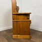 Victorian style Pine Single Seat Settle