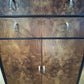 Art Deco Cocktail Cabinet. Original 1920's cabinet. Handpainted.