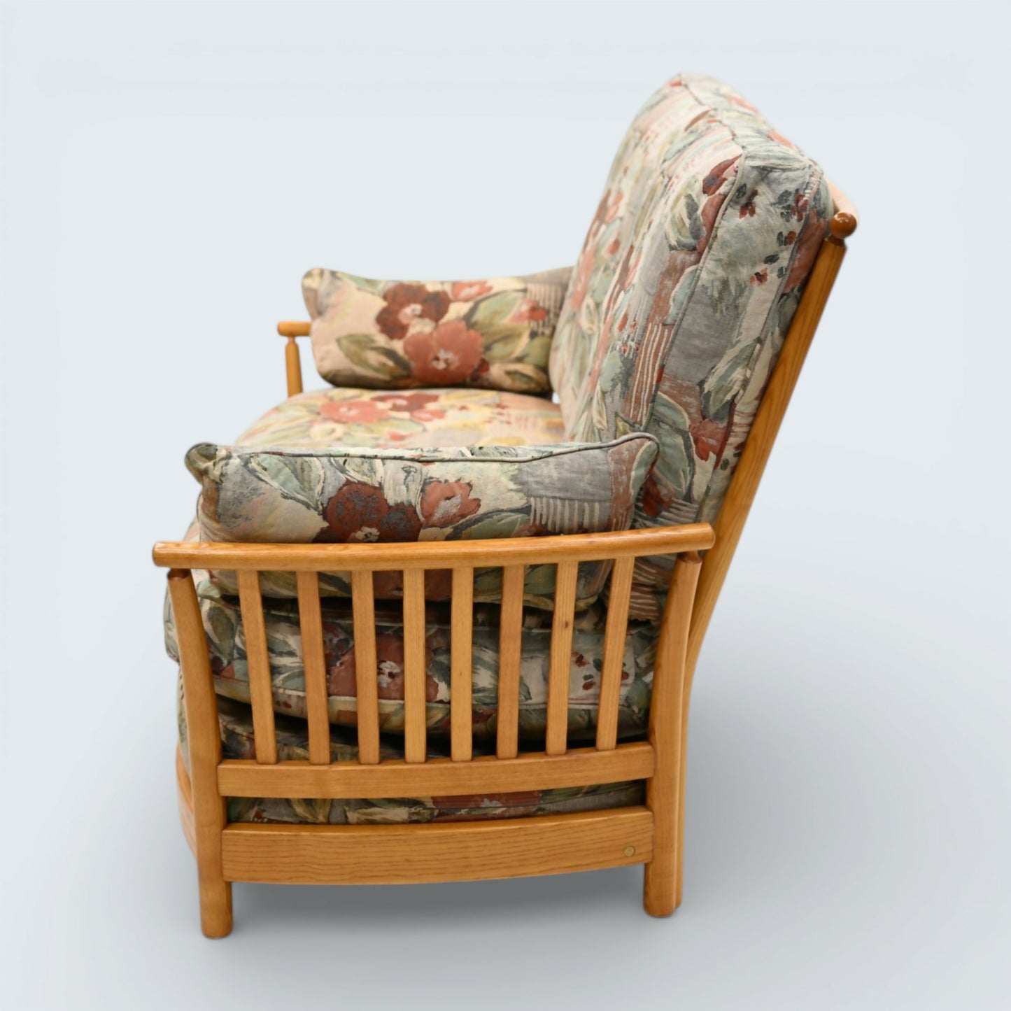 Ercol Renaissance 2str Sofa Genuine Ercol Upholstery Light Finish FREE Delivery*