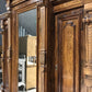 Antique Dutch Renaissance Breakfront Armoire Triple Wardrobe Hall Linen Cupboard