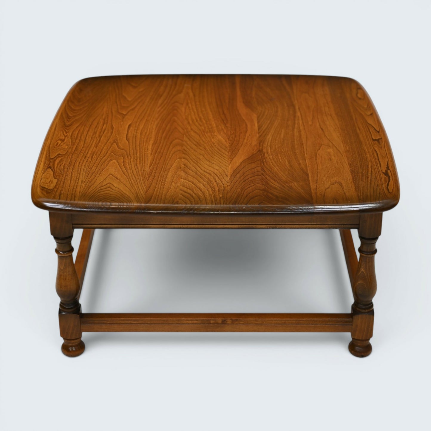 Ercol Square Low Coffee Table in Golden Dawn Finish 76cm Square FREE UK Delivery