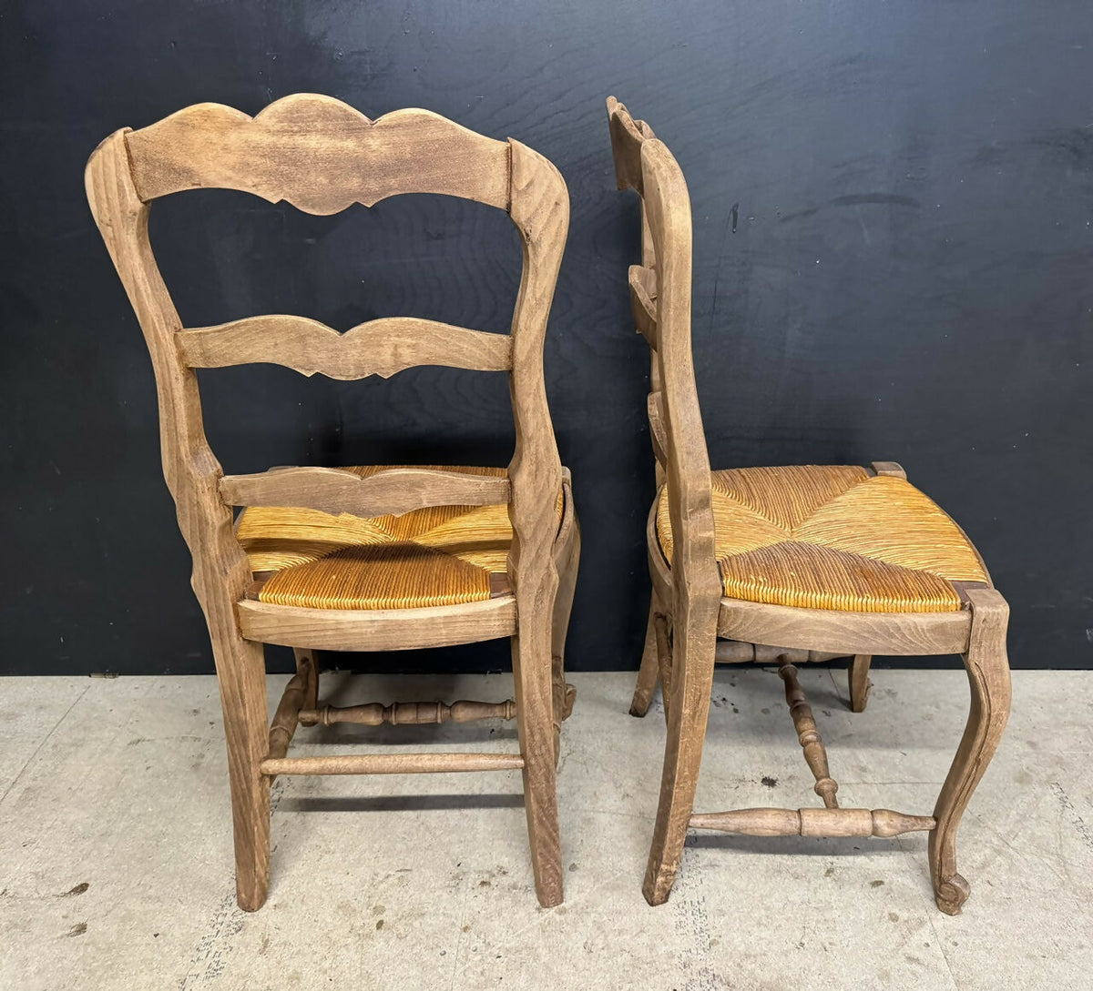 Set 8 French Farmhouse Chairs