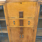 Vintage Drinks Display Cabinet Sideboard Secretarie