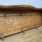 Coat Rack Antique French Carved Oak Wall Mounted 9 Hooks Rack Hanger LOT 6292