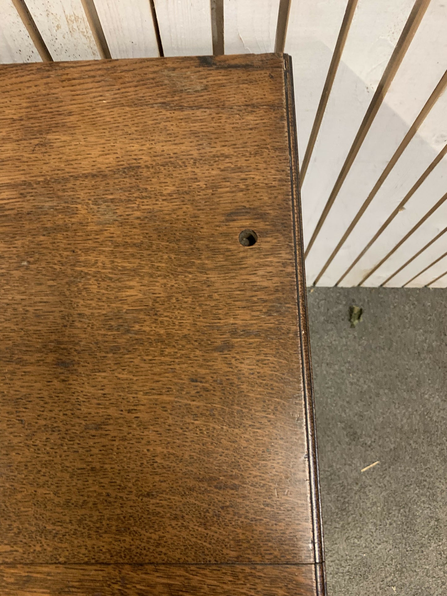 Large Oak Sideboard Dresser Base with 2door and 3 Drawer and Pull Down Shelves