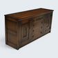 Oak Sideboard Carved Cupboards Made By Webber Furniture FREE UK Delivery*