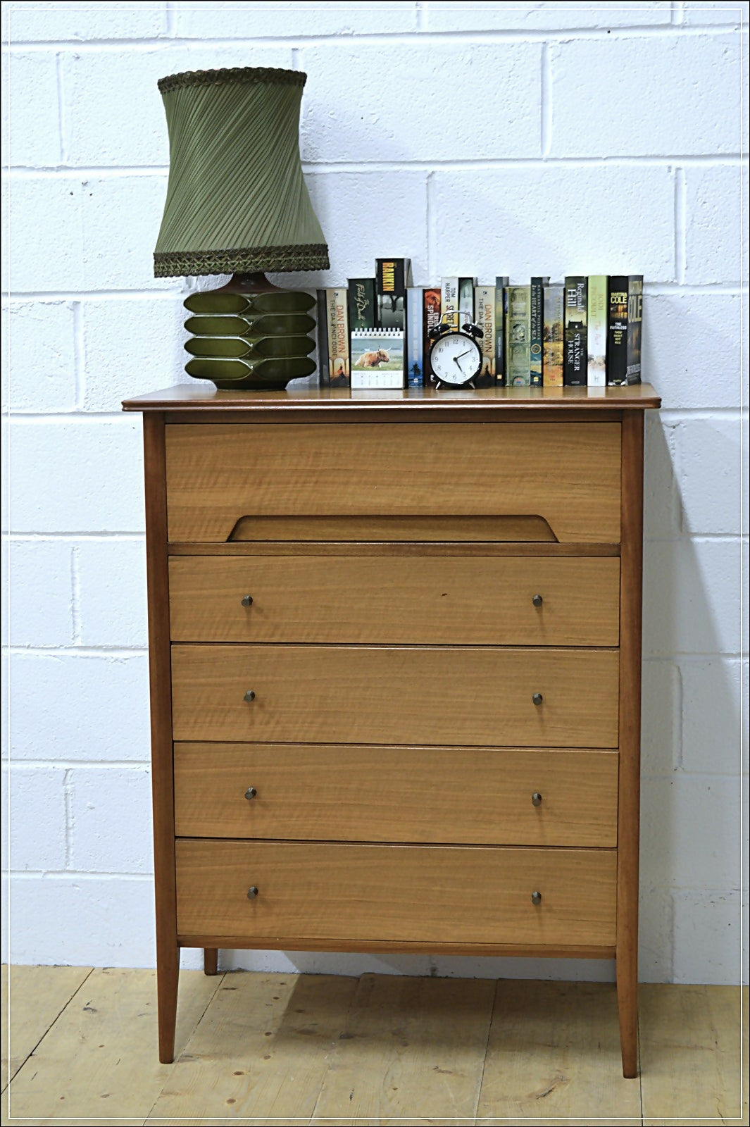 Vintage Teak Chest of Drawers G Plan Era EON Tallboy Danish Design DELIVERY