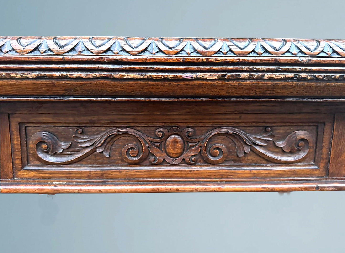 A Victorian Oak Dining Table or Centre Table