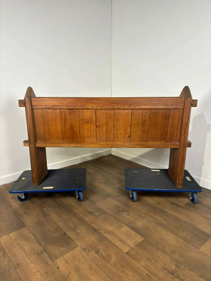 Victorian Pitch Pine Pew