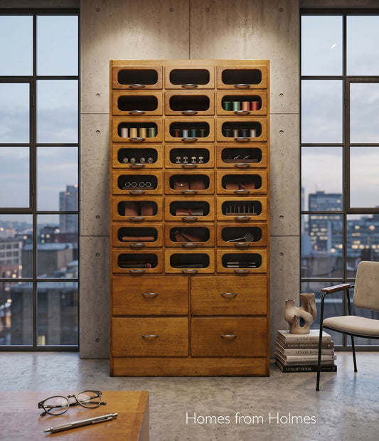 Haberdashery / Haberdashery cabinet / haberdashery drawers / shop display cabinet / retail unit