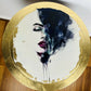 Moody Blues Sensational Lady Face Drum/End/Side Table.