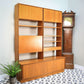 G Plan Form Five Teak Wall Unit Display Cabinet Retro Vintage Drinks Cabinet