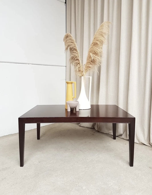 Vintage Mid Century Haslav Danish Rosewood Coffee Table by Severin Hansen Retro R523
