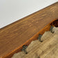 Coat Rack Vintage French Carved Oak Wall Mounted 6 Hooks Rack Hanger LOT 6205