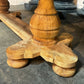 French Bleached Oak Monastery Dining Table