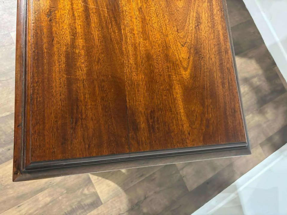 Antique Mahogany Writing Desk with Brass Claw Feet – Full of Character
