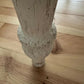 Antique Pine Farmhouse Kitchen Table Scrub Stripped Rustic Top With End Drawer