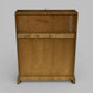 Old Charm Bureau With Fitted Interior 4 Drawers Light Oak FREE UK Delivery*. SBR11124/3010E