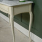 Laura Ashley Provencale Console Table with Marble Top - Ivory
