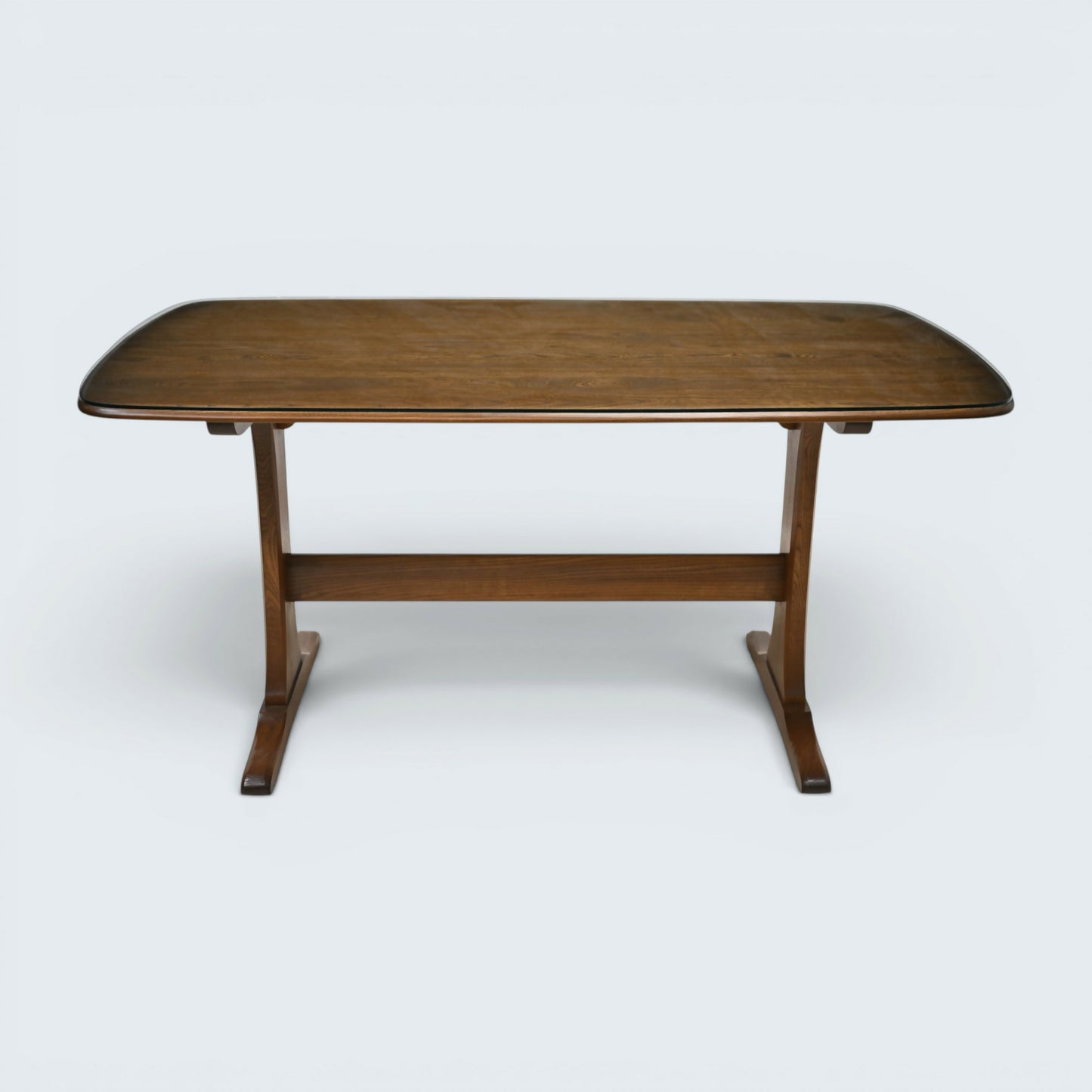 Ercol Elm Dining Table Plank Top Retro Golden Dawn Finish FREE UK Delivery*