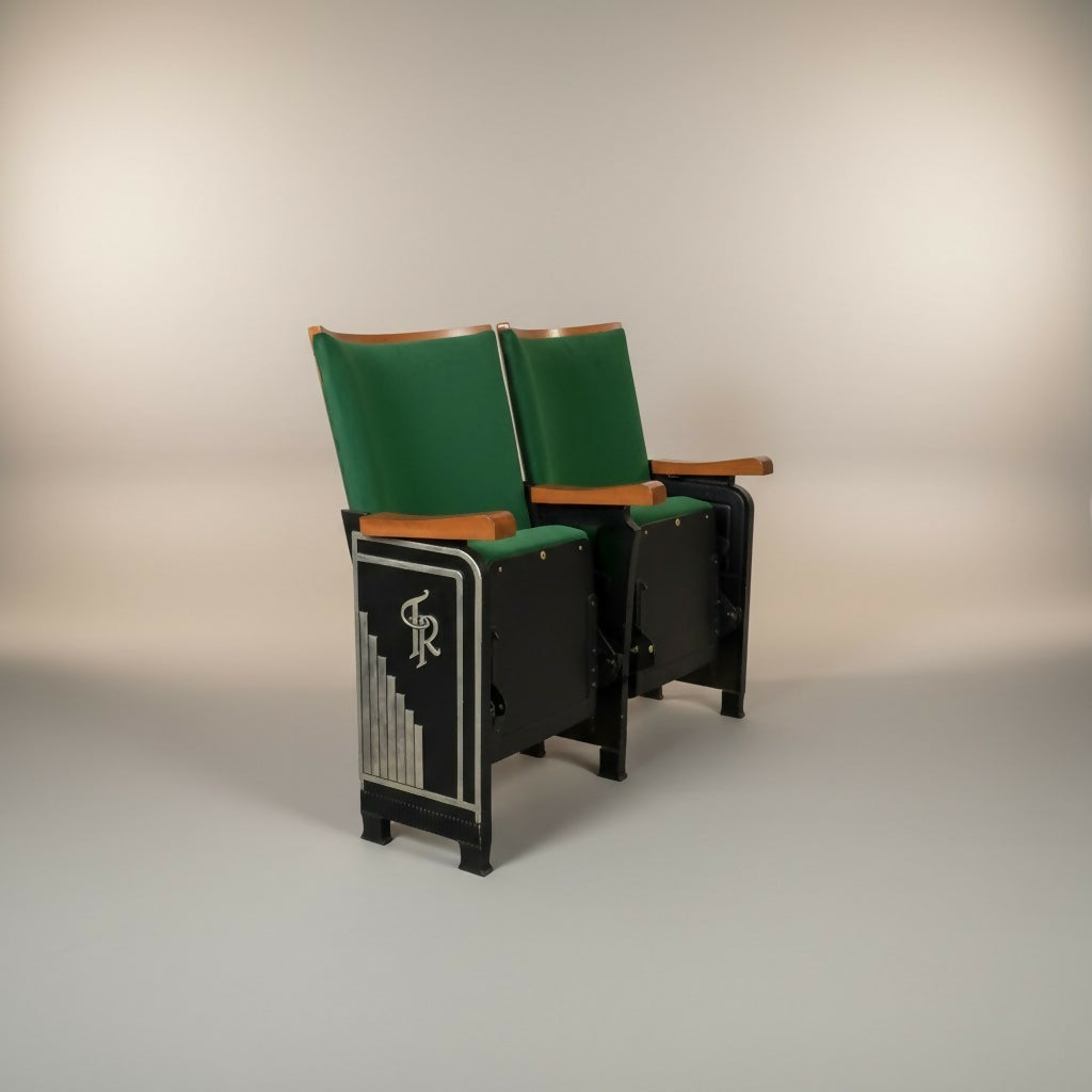 Vintage Theatre Royal Seating Pair