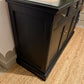 Newly refurbished sideboard solid wood black wood top