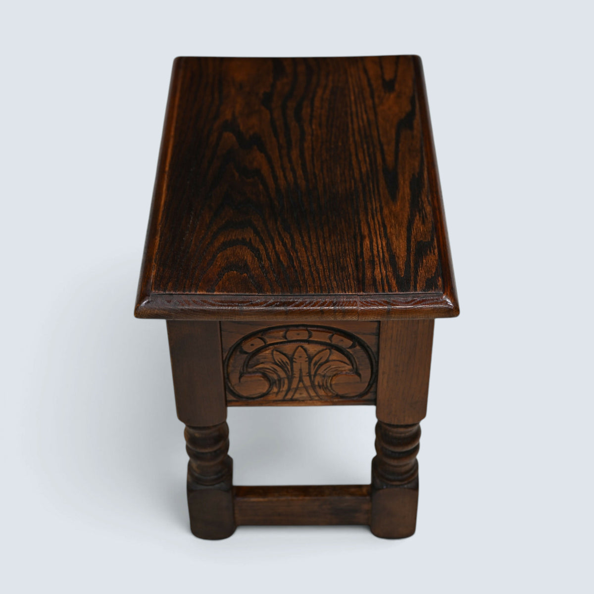Old Charm Oak Slipper Box Footstool Model 2034 FREE UK Delivery*