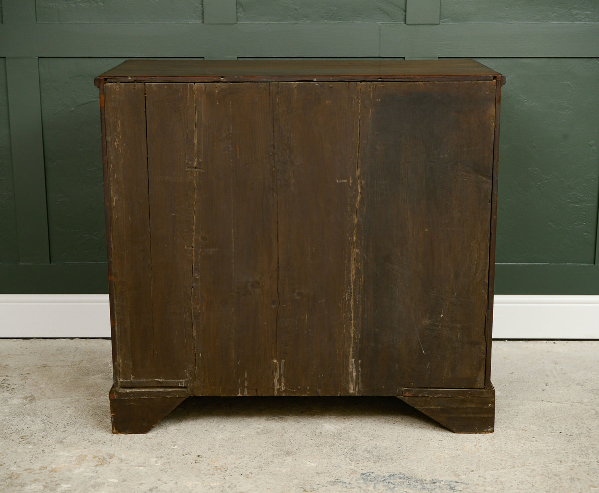 Large Georgian Oak Drawers - 2 Over 3