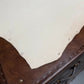 Leather luxury English bedside drawers - Handmade nightstands - Hand dyed bridle - Chestnut brown
