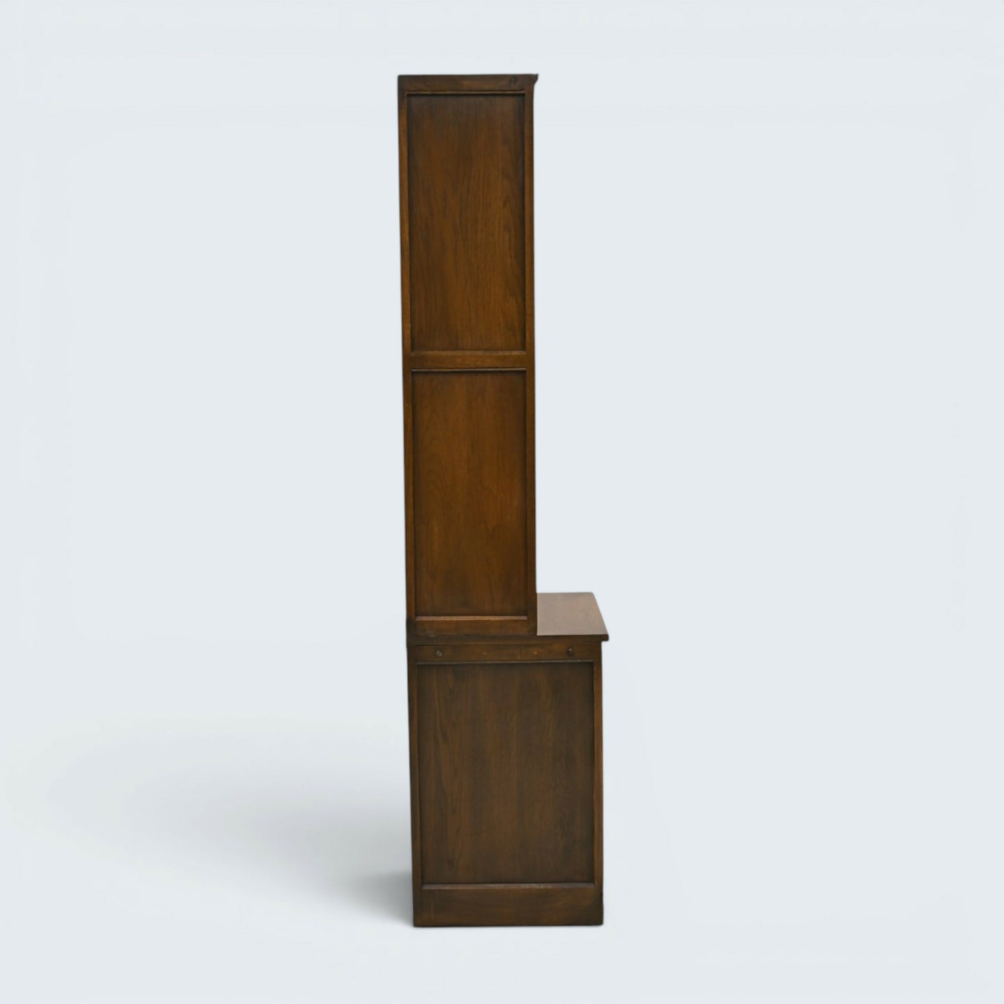 Old Charm Narrow Bookcase 4 Drawers 3 Shelves Light Oak FREE UK* Delivery