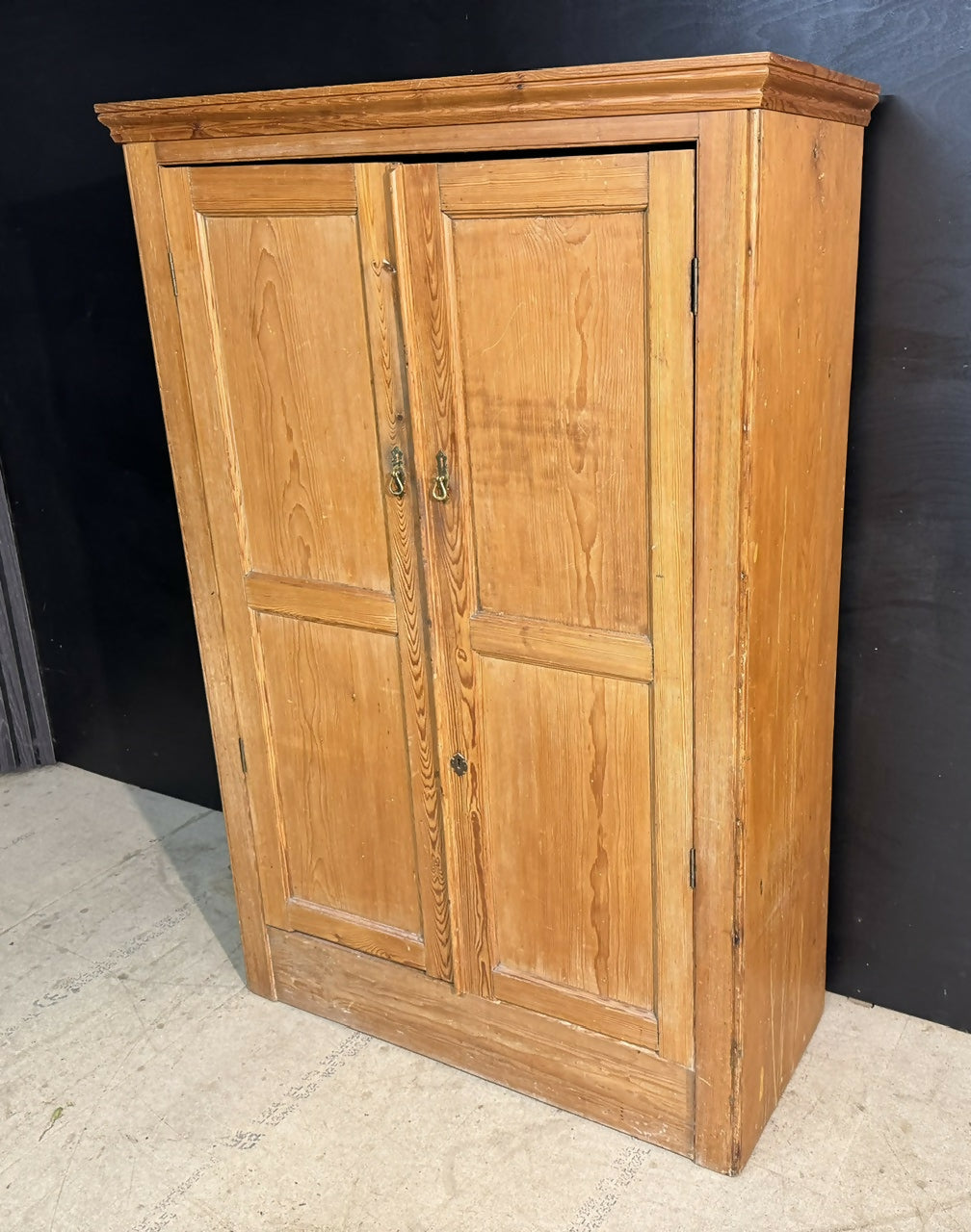 Antique Pine Larder Cupboard