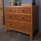 Chest of Drawers ~ oak ~ mid century ~ ex-Ministry of Defence