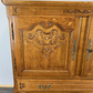 Cabinet Vintage French Louis XVI Style Oak Cupboard Carved Sideboard LOT 4017