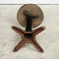 Antique Singer Sewing Machinists Stools - Cast Iron - Adjustable Height -SKU 166