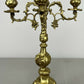 Candelabra Vintage French Style Brass Five Arm Ornate Candle Holder LOT 6423