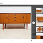 Schreiber mid century retro sideboard