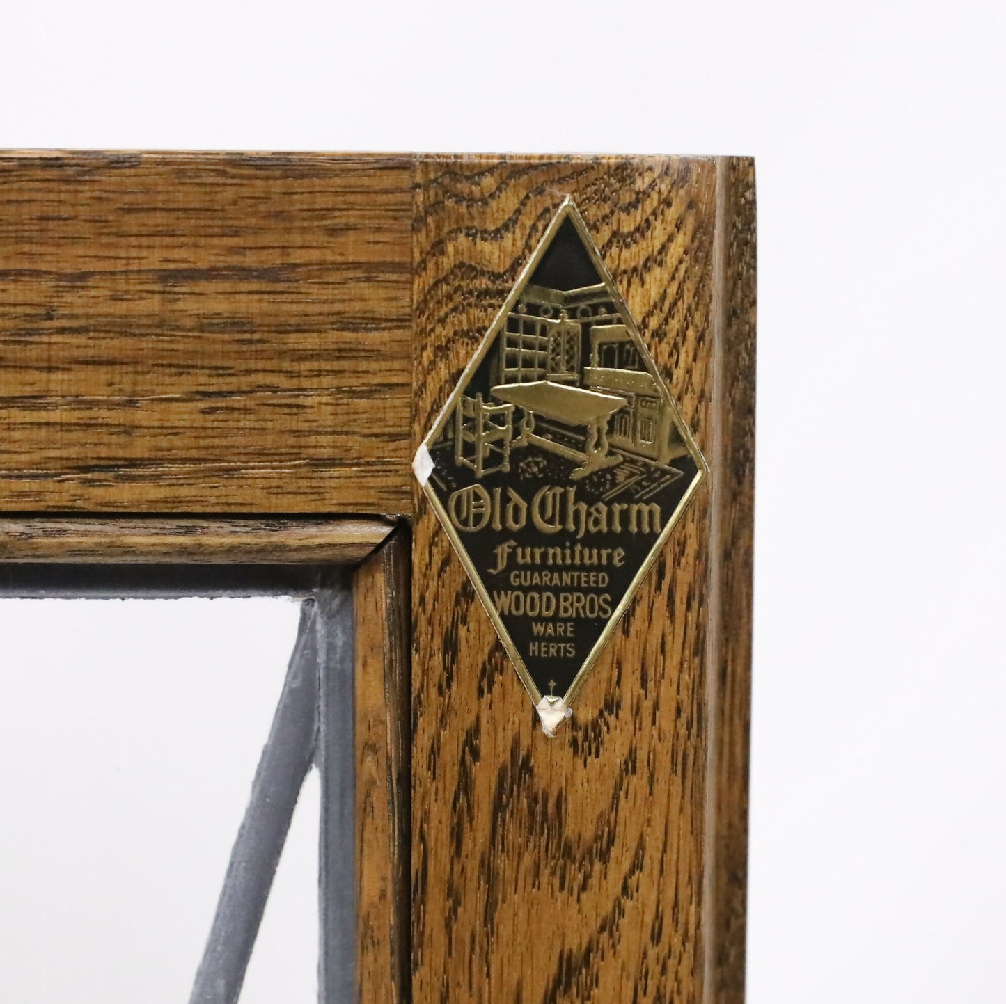 Old Charm 75 Anniversary Corner Display Cabinet Light Oak FREE UK Delivery. SBR9127/2005D