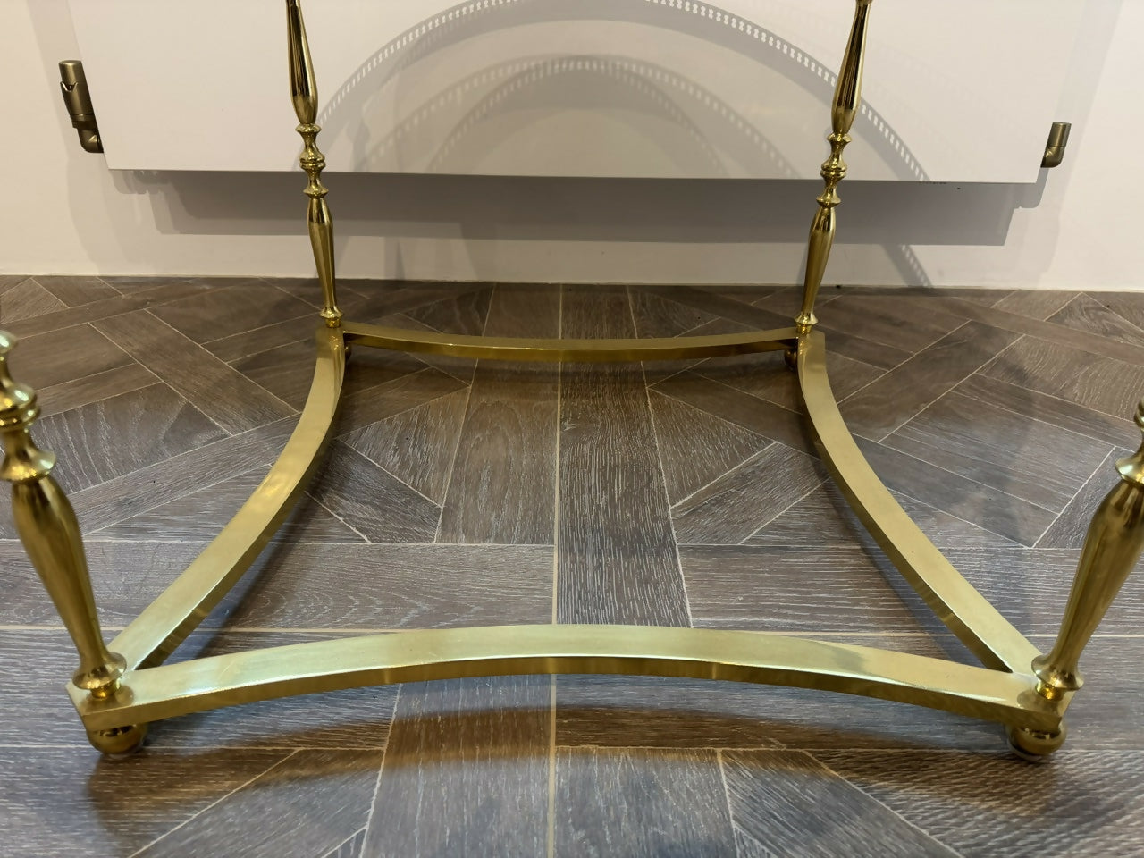 Parisian High Quality French Brass Coffee Table