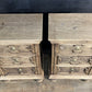 Quality Pair Oak Bedside Chests