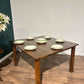 Vintage Dark Oak Dining Table99